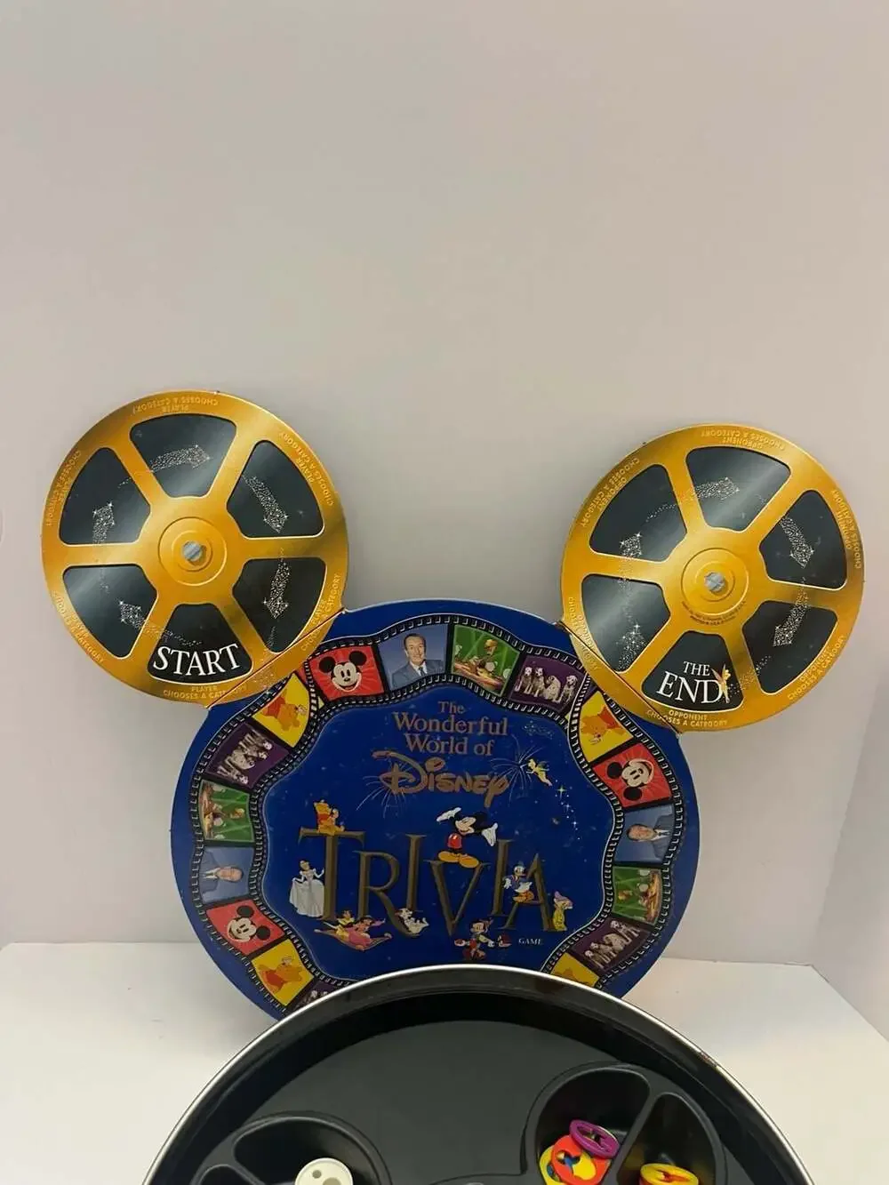 1997 The Wonderful World of Disney Trivia Game in Collector Tin by Mattel